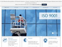 Tablet Screenshot of iso-beratung.com